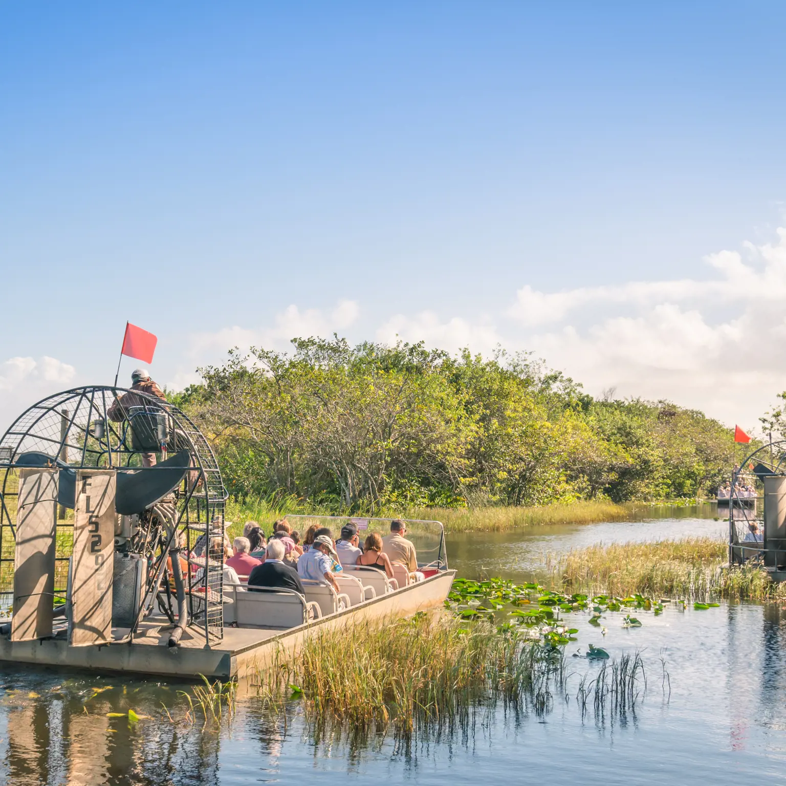 Befahre den Everglades Nationalpark mit einem Boot